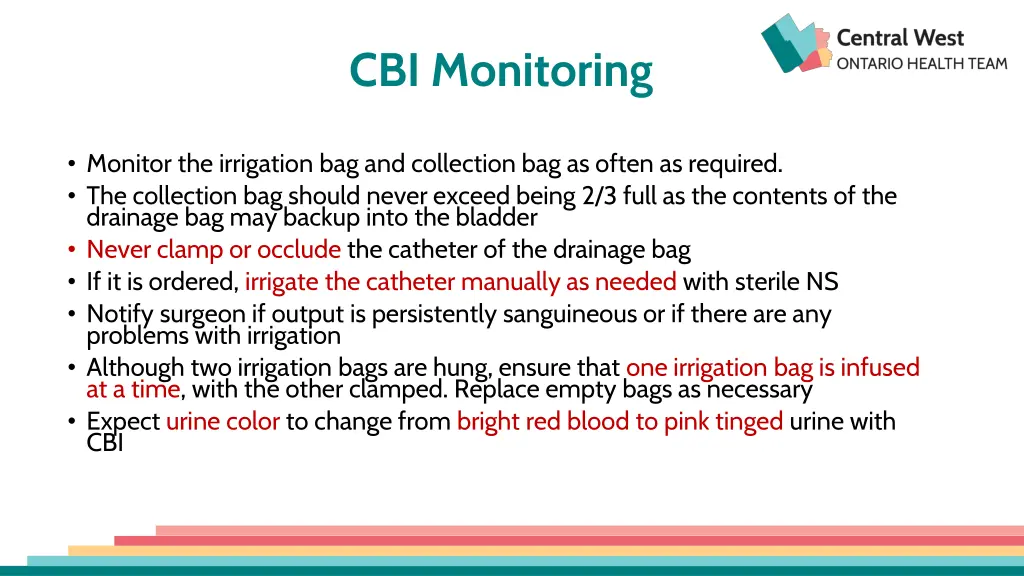 cbi monitoring