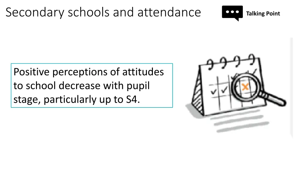 secondary schools and attendance