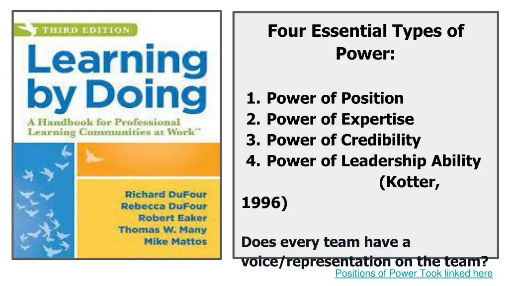 four essential types of power