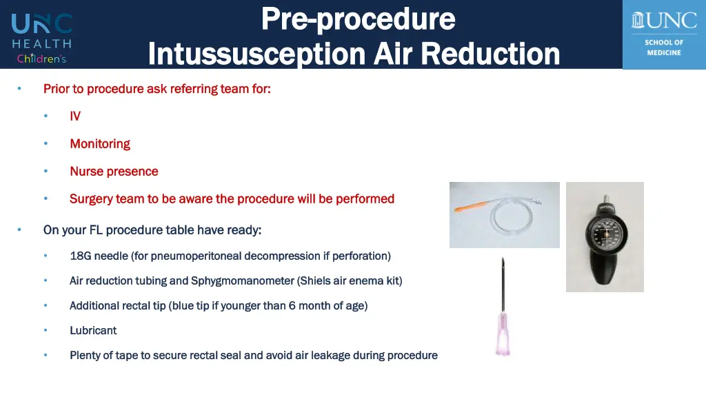 pre pre procedure procedure