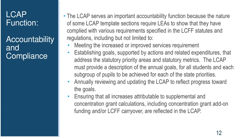 lcap function 2