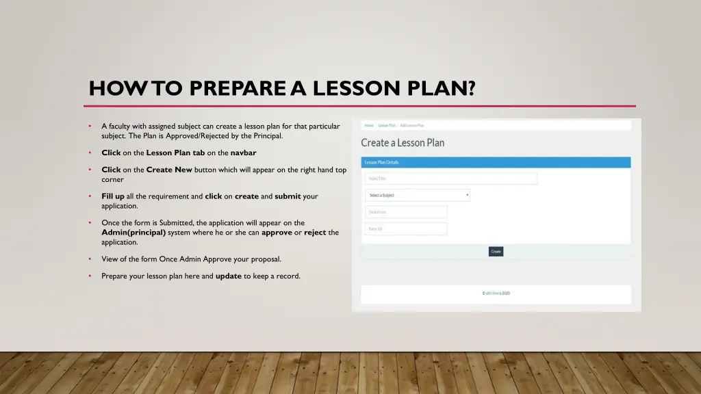how to prepare a lesson plan