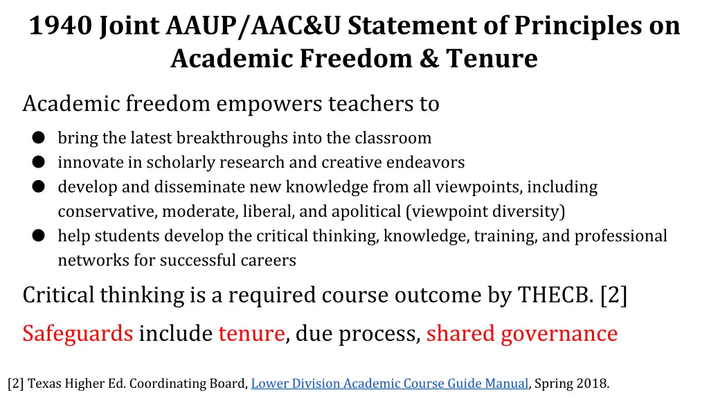 1940 joint aaup aac u statement of principles 1