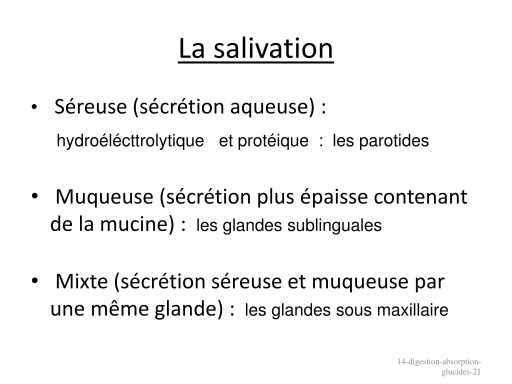 la salivation 2