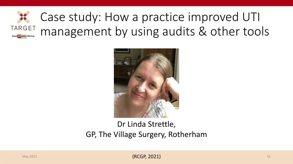 case study how a practice improved uti management