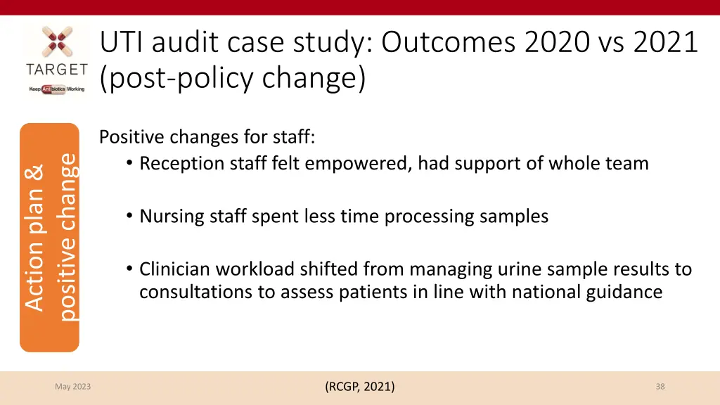 uti audit case study outcomes 2020 vs 2021 post 1