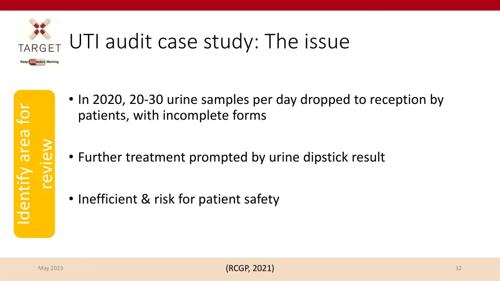 uti audit case study the issue