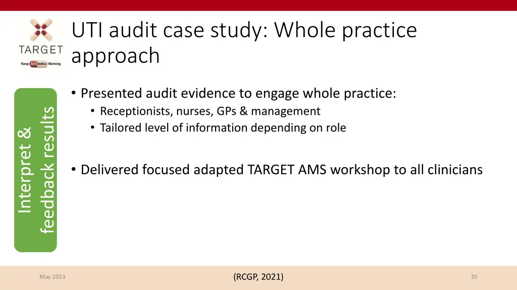 uti audit case study whole practice approach 1