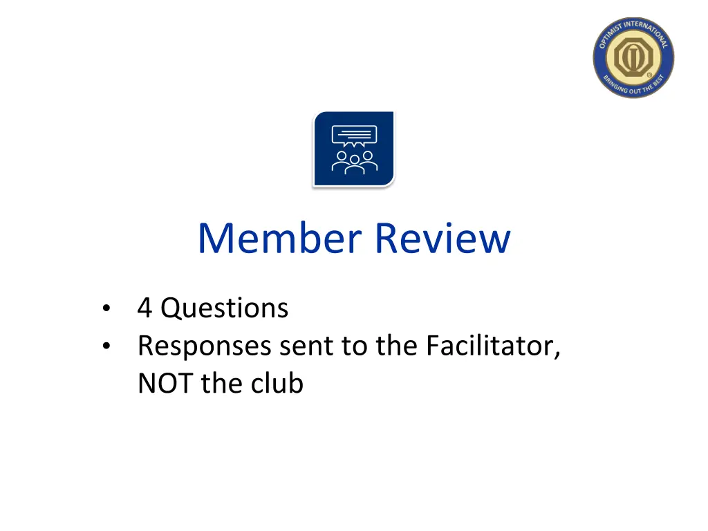 member review