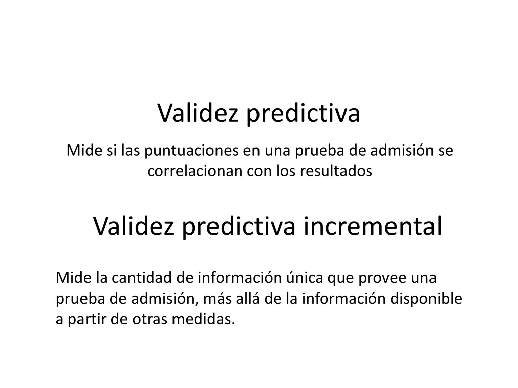 validez predictiva