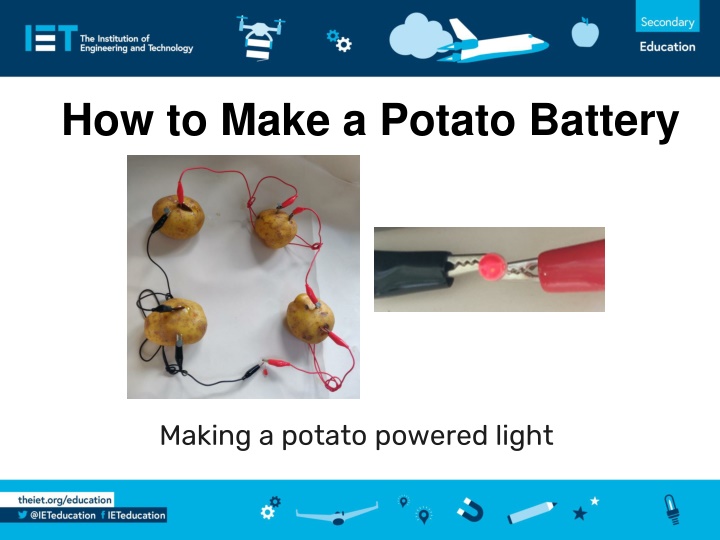 how to make a potato battery