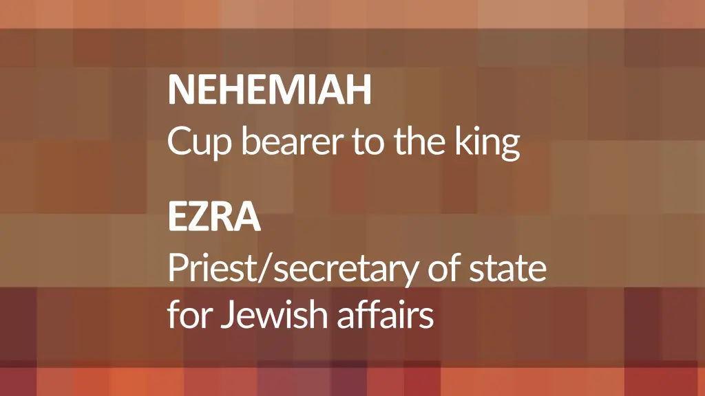 nehemiah cup bearer to the king