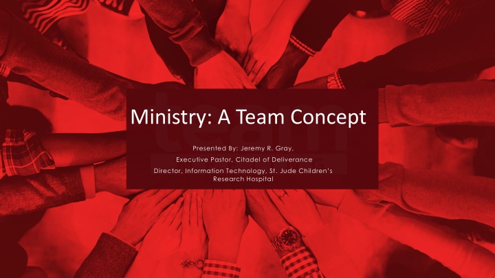 ministry a team concept executive pastor citadel