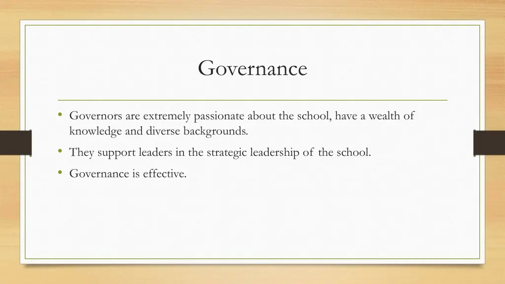 governance