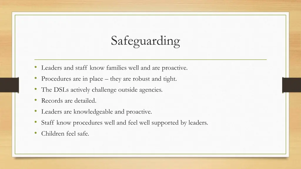 safeguarding