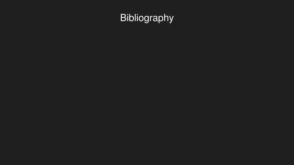 bibliography