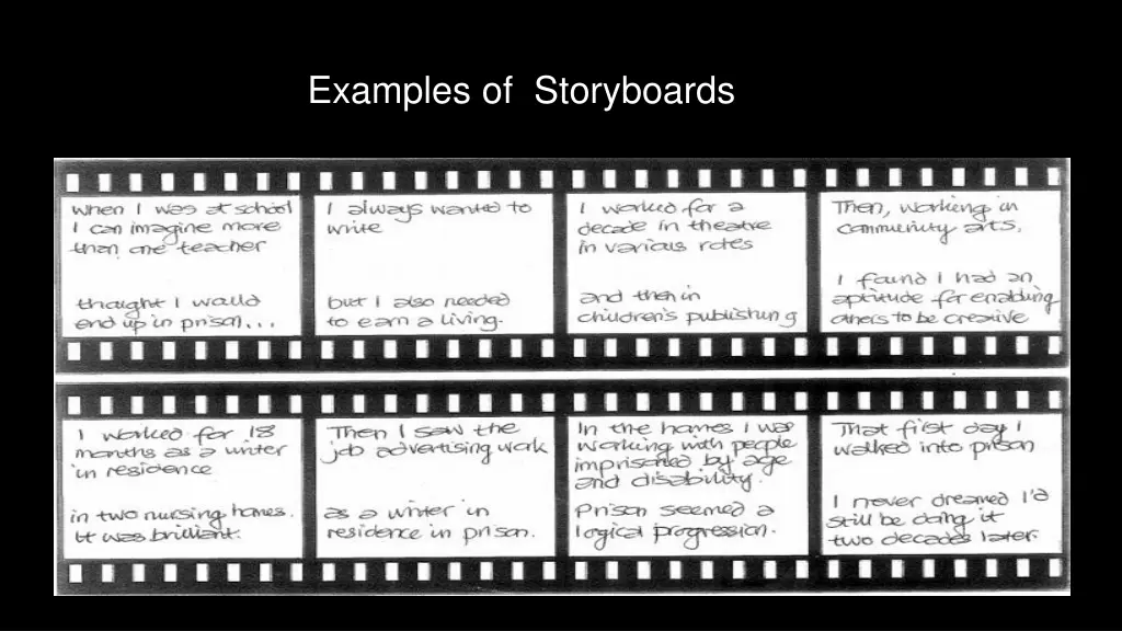 examples of storyboards method 1