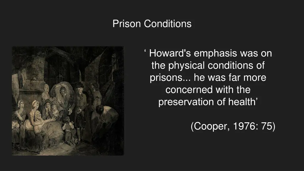 prison conditions
