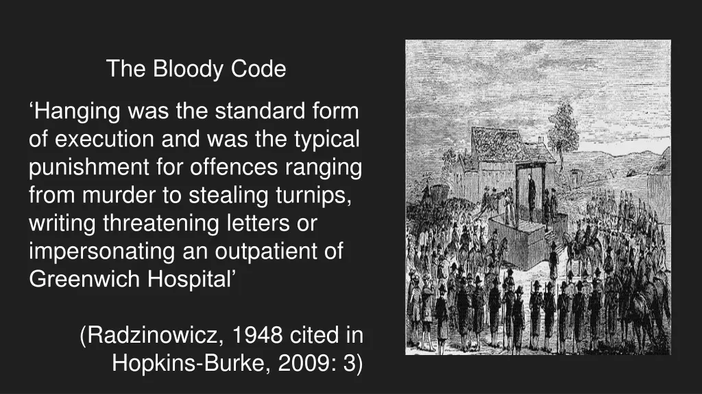 the bloody code