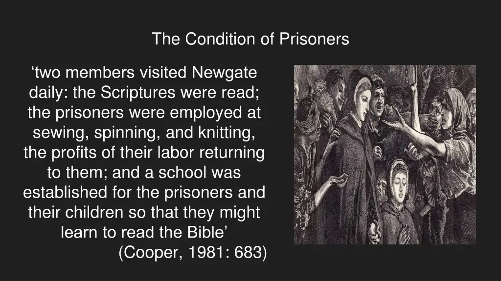the condition of prisoners