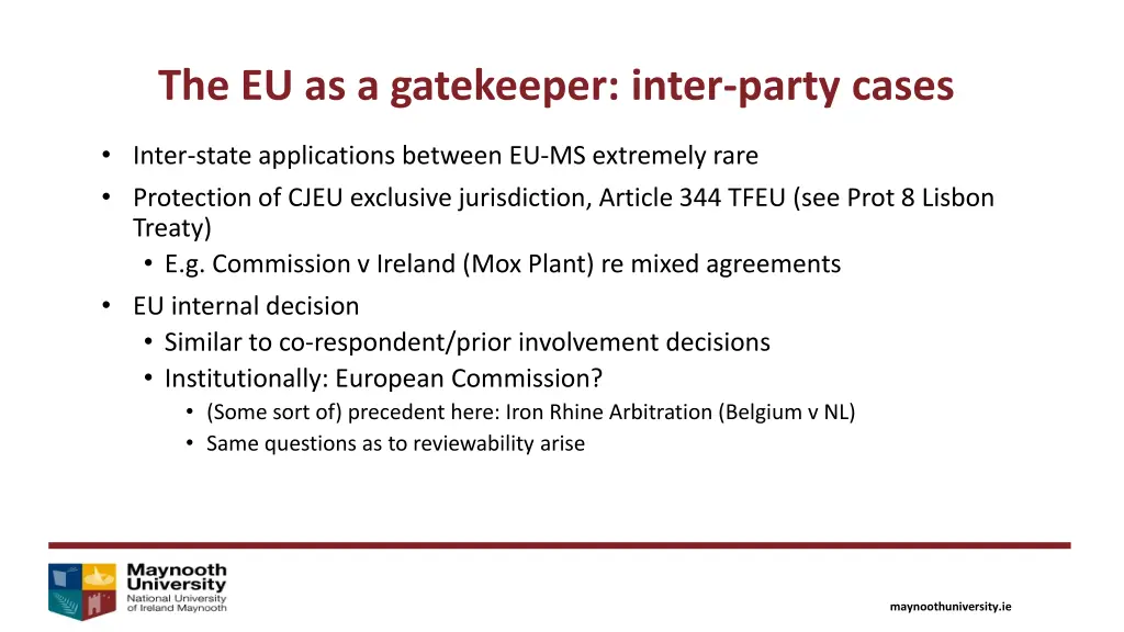 the eu as a gatekeeper inter party cases 1