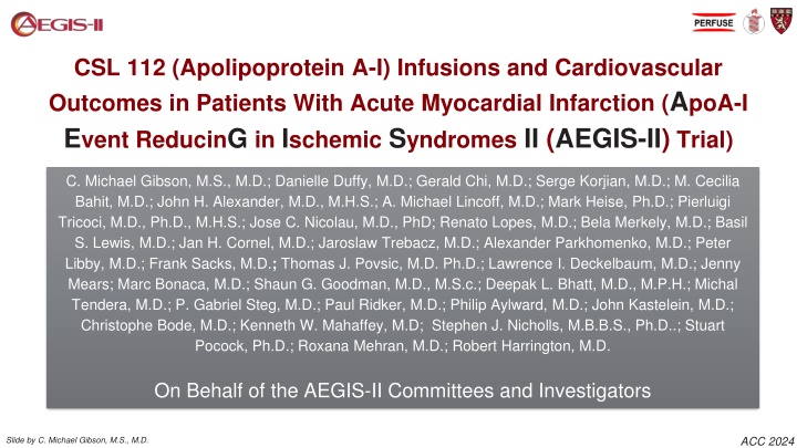 csl 112 apolipoprotein a i infusions