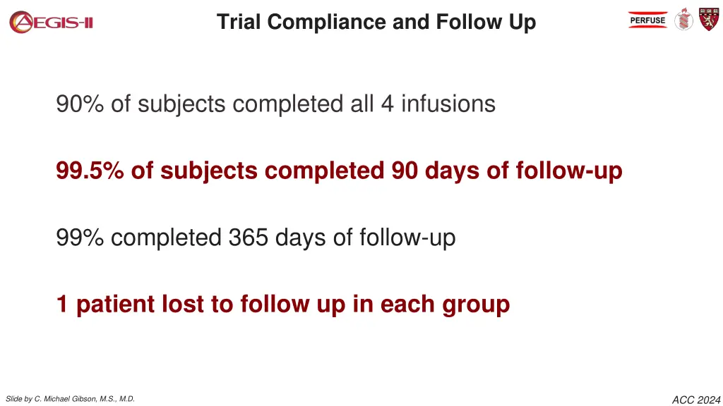 trial compliance and follow up