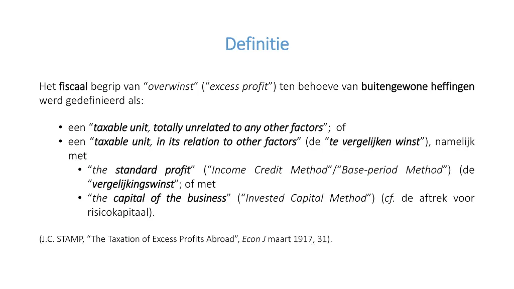 definitie definitie