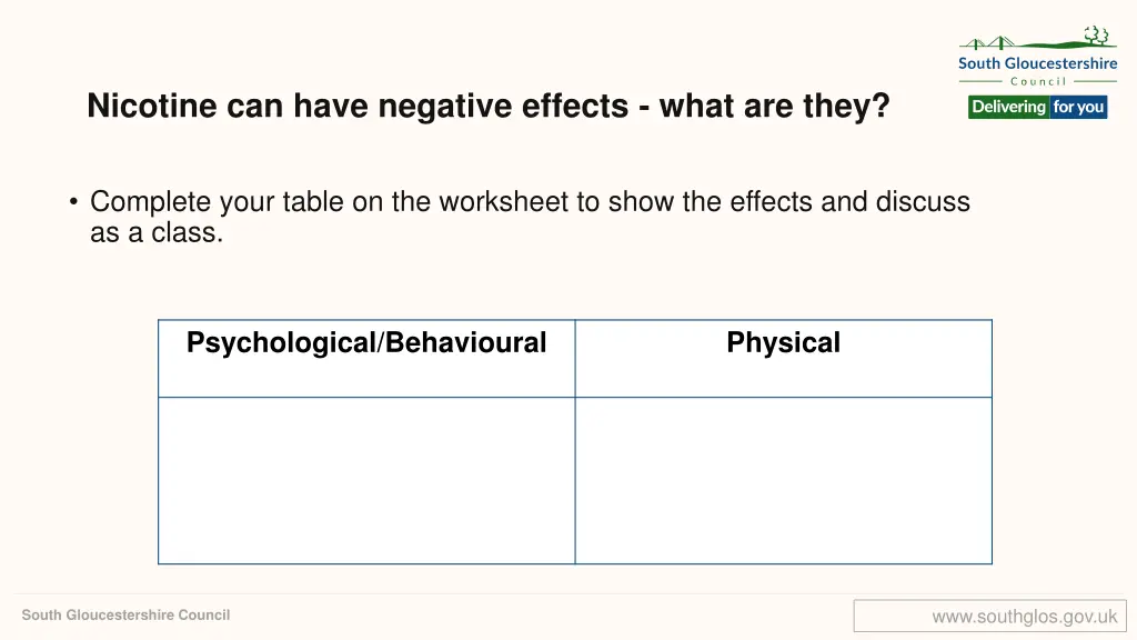 nicotine can have negative effects what are they