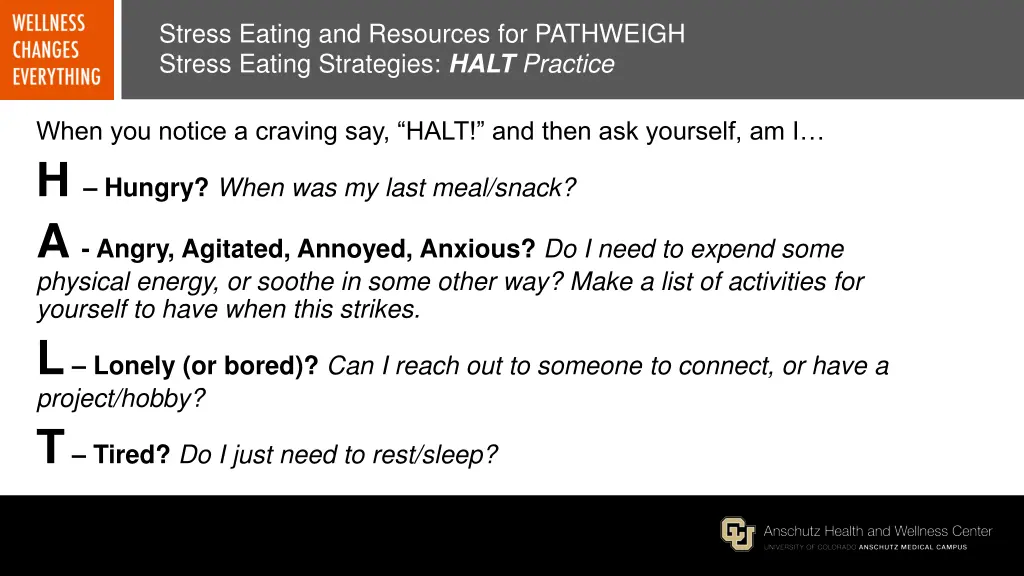 stress eating and resources for pathweigh stress 2