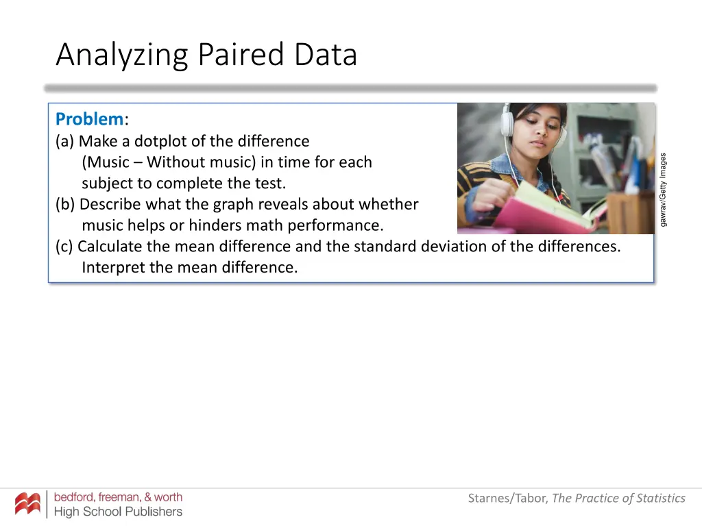 analyzing paired data 14