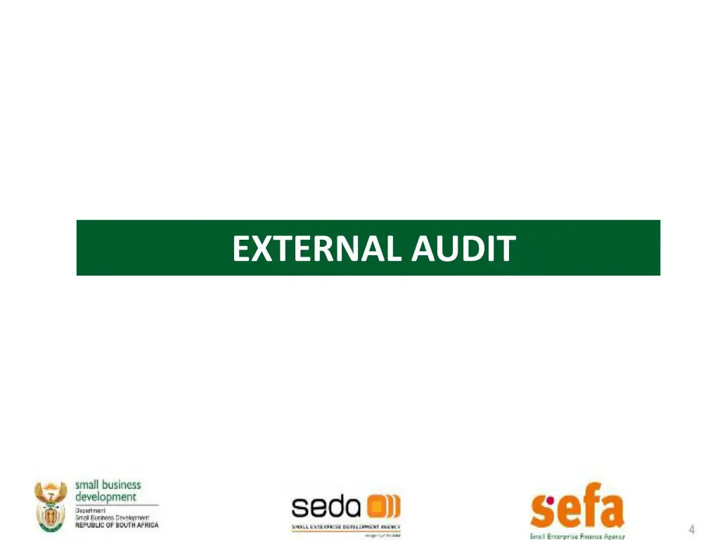 external audit