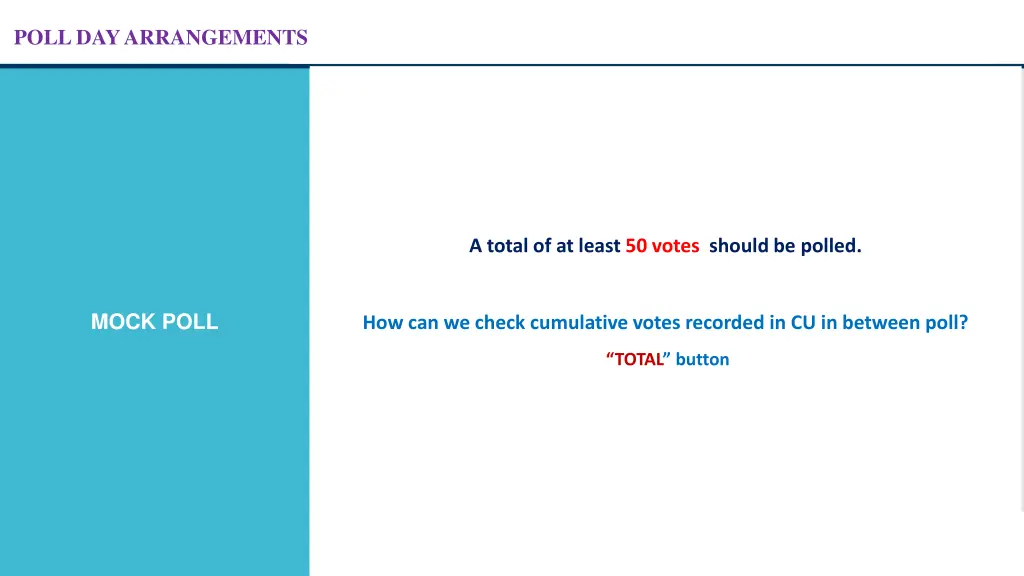 poll day arrangements 11
