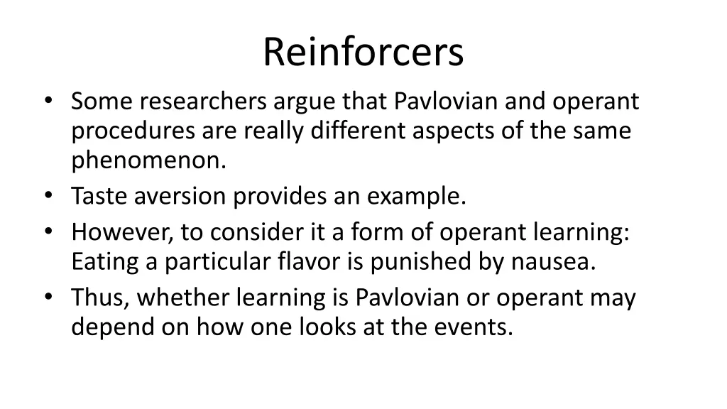 reinforcers