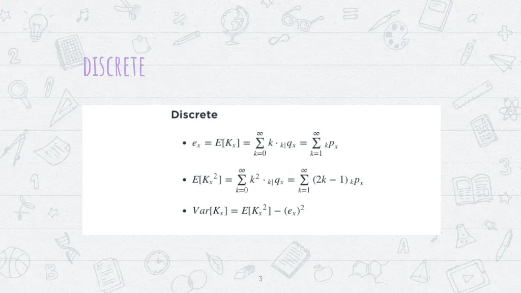 discrete