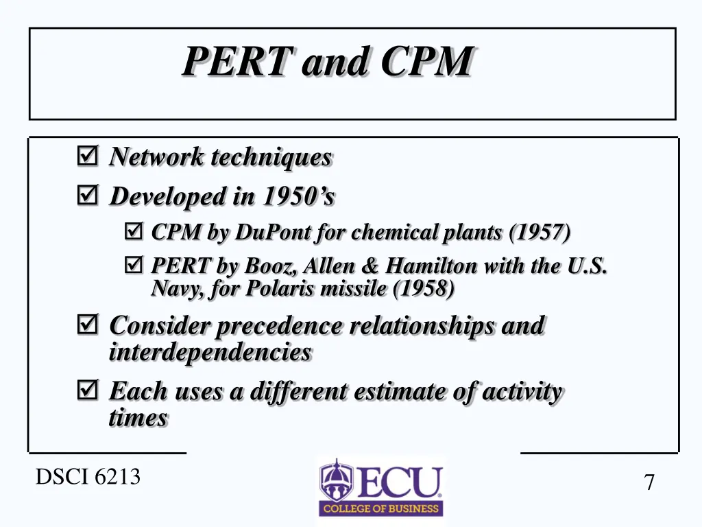 pert and cpm