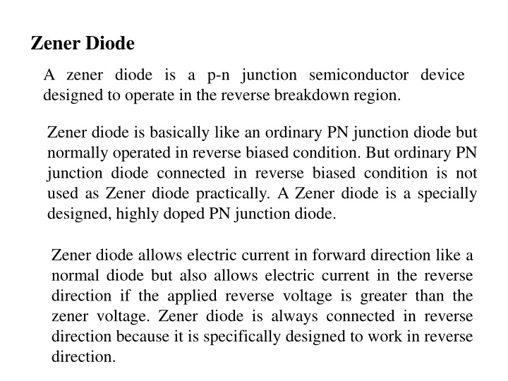 zener diode