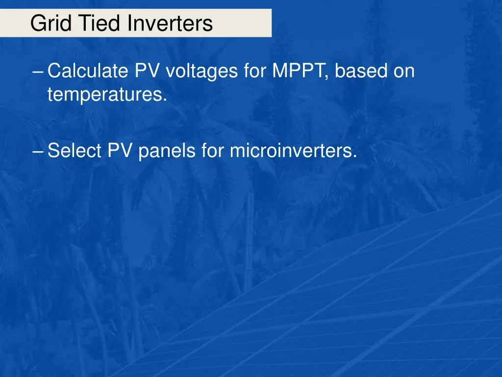 grid tied inverters 1