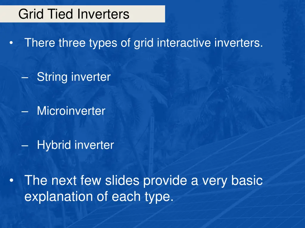 grid tied inverters 13
