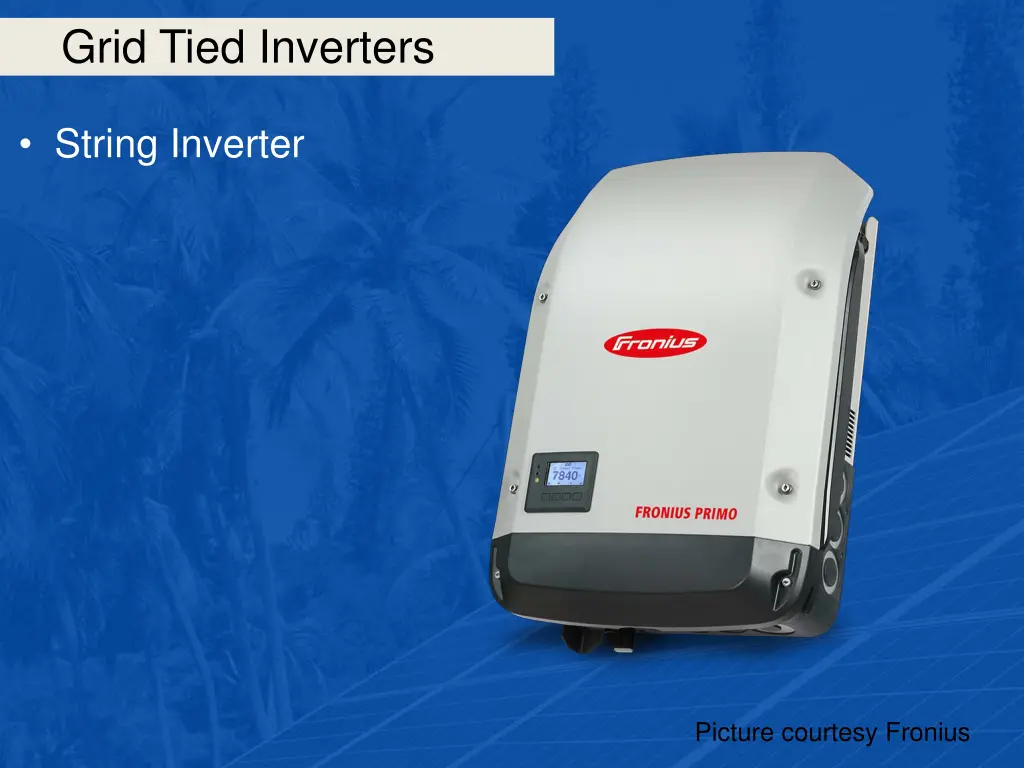 grid tied inverters 14