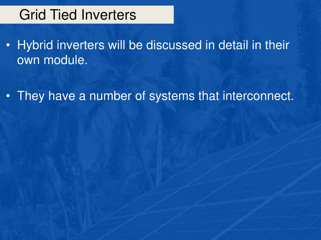 grid tied inverters 20