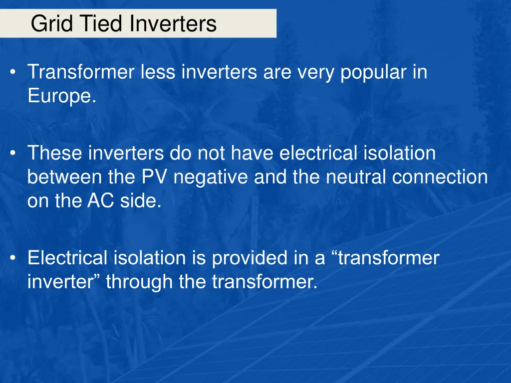 grid tied inverters 23