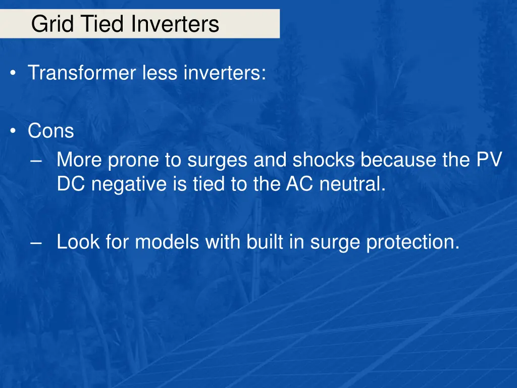 grid tied inverters 27