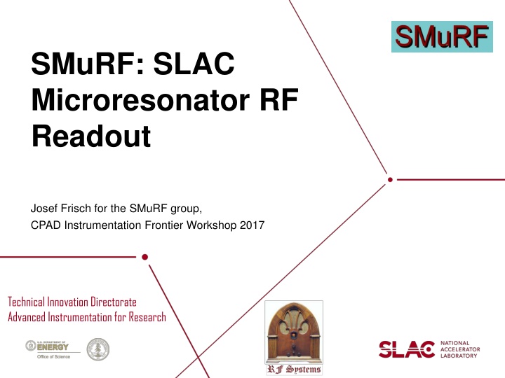 smurf slac microresonator rf readout