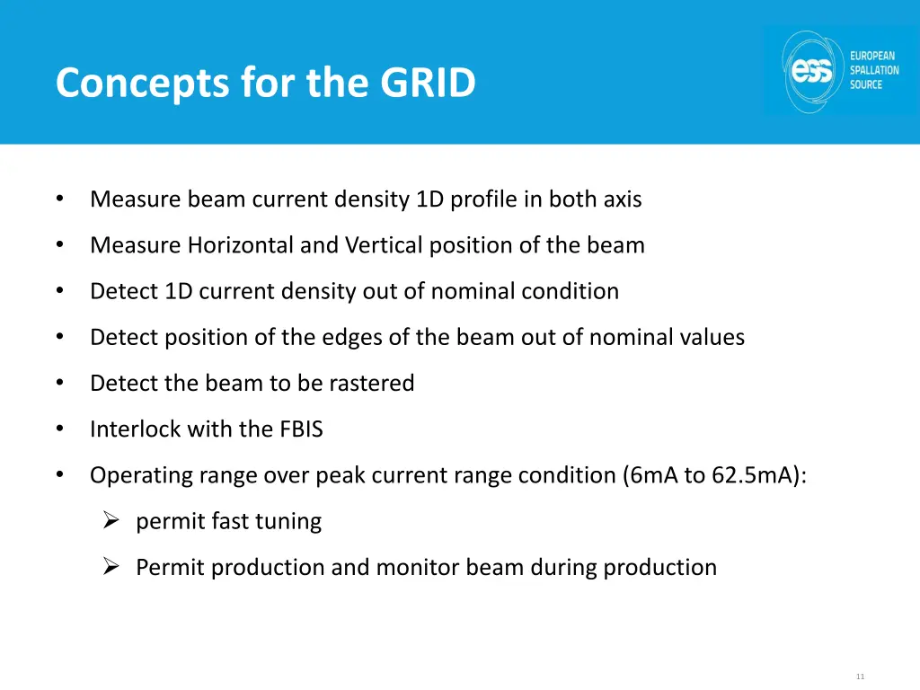 concepts for the grid