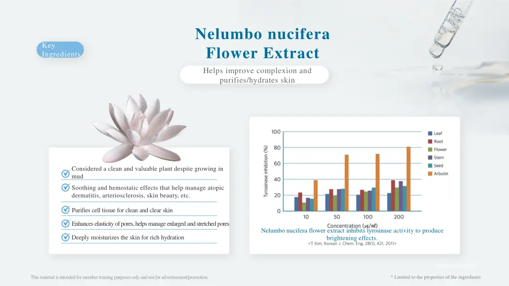 nelumbo nucifera flower extract