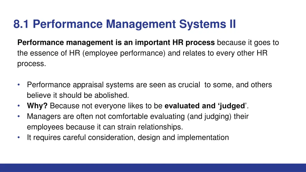 8 1 performance management systems ii