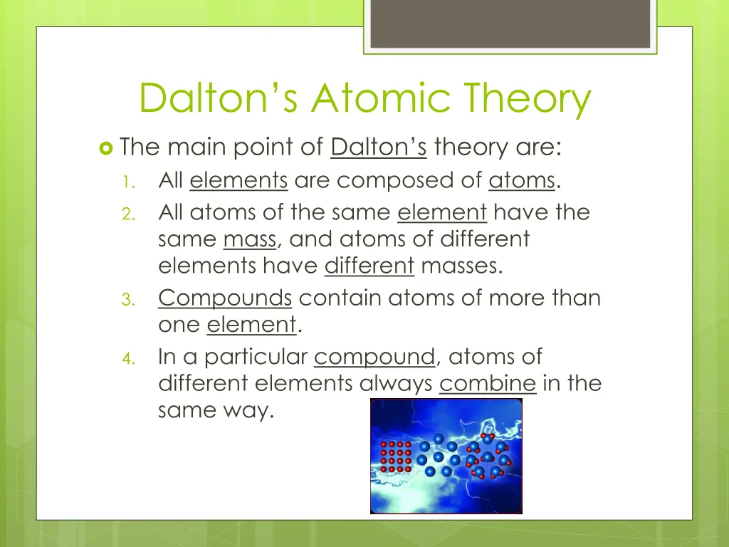 dalton s atomic theory 1