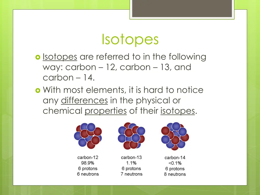 isotopes 1