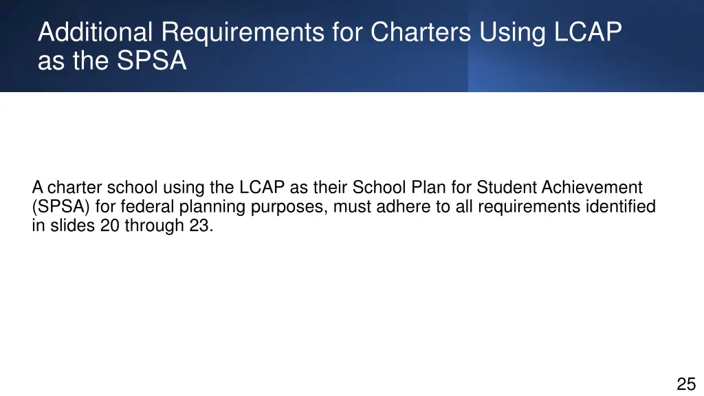 additional requirements for charters using lcap